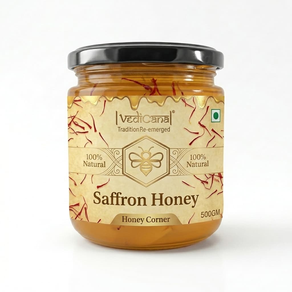 VediCana Saffron Honey